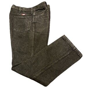 Rustler Mens 34X30 Jeans Black Pants Denim Straight Leg 87621 Vintage